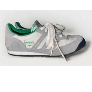2012 Adidas Dragon Green & Gray - Size Men’s 5.5 Women’s 6.5
